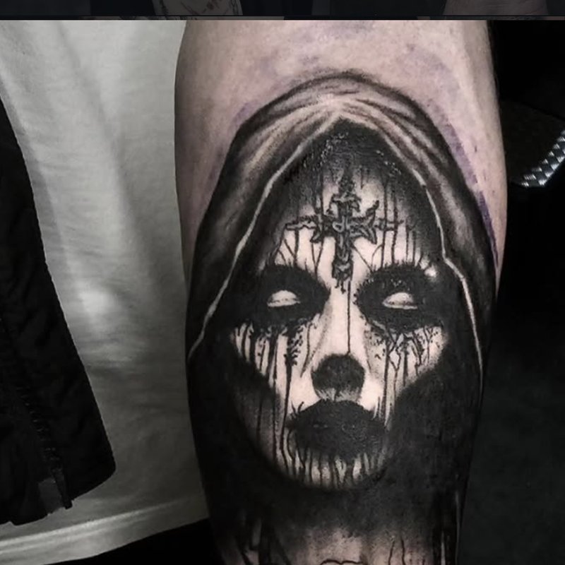 Dark Horror Portrait Corpse Paint